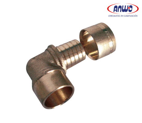 CODO PEX A COBRE DZR 16*1/2